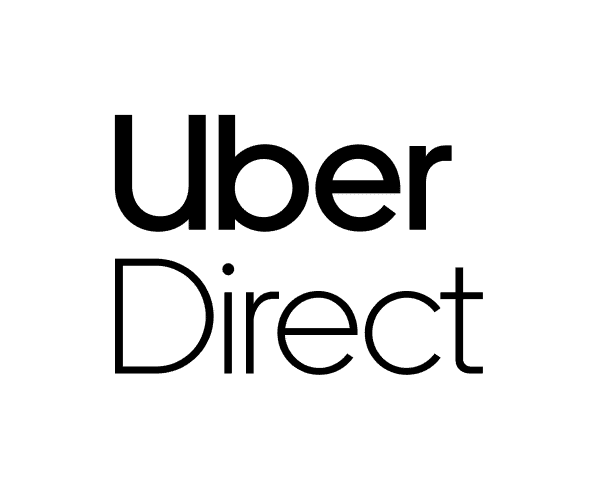 Logo Uber Direct, partner EatLive